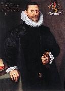 POURBUS, Frans the Younger Portrait of Petrus Ricardus zg china oil painting artist